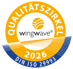 wingwave® Qualitätssiegel nach DIN ISO 29993, 2026